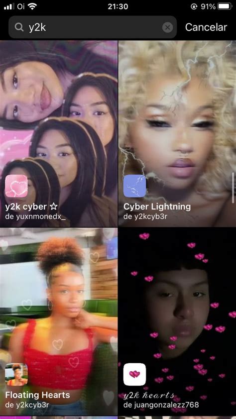 Y2k Filters For Snapchat And Instagram