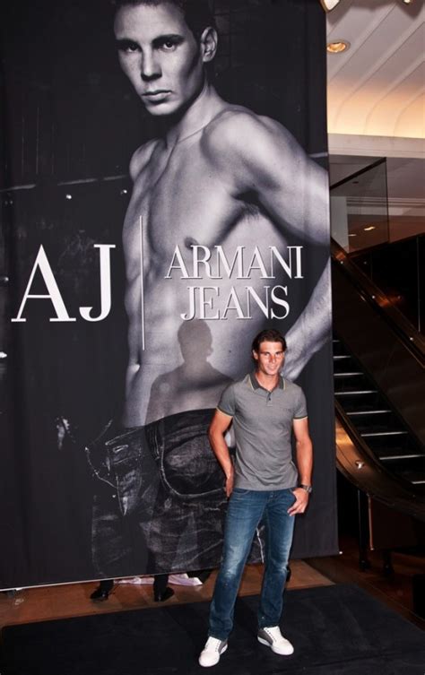 Rafael Nadal Armani Jeansrafael Nadal Launches Armani Jeans Campaign