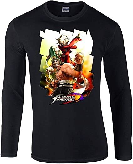 King Of Fighters Anime Game Unisex Long Sleeve Shirt Clothing