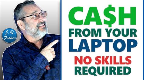 🤑7 Ways To Earn Money With A Laptop With No Skills Or Products Youtube