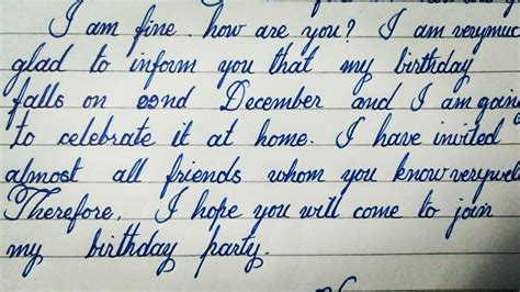 Letter (english to afrikaans translation). How to write a letter to invite your friend to birthday ...