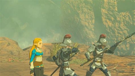 Hylian Soldiers Defend Princess Zelda From Incoming Monsters