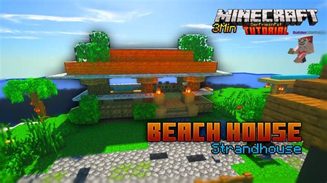 Minecraft Beach House Strandhaus Tutorial Youtube