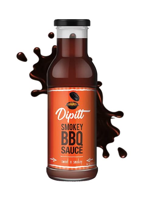 Dipitt Smokey Bbq Sauce 300 G Pack Of 12 Arona Consumer Ltd