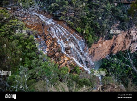 The Katoomba Falls Blue Mountains National Park Stock Photo Alamy