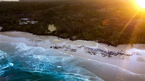 Fraser Island Ocean Print Aerial Beach Sunset Home Etsy