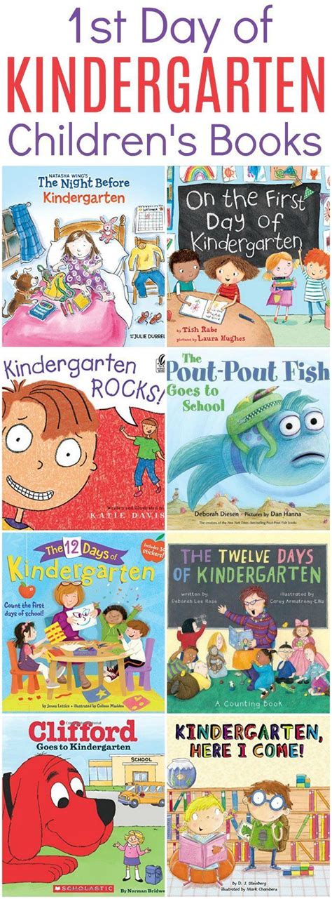 First Day Of Kindergarten Books Mommy Evolution Kindergarten First