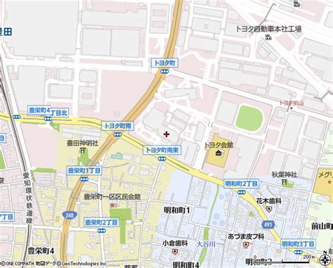 最も欲しかった トヨタ 本社 工場 地図