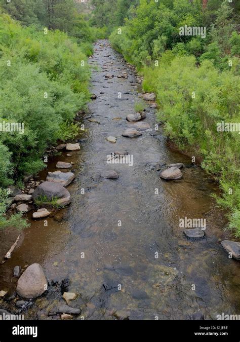 The Jemez River In Jemez Springs New Mexico Us Stock Photo Alamy