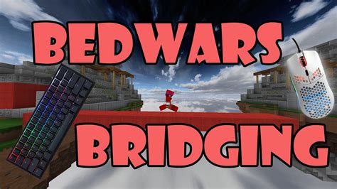 Godbridging In Bedwars With Keyboard And Mouse Sounds Youtube