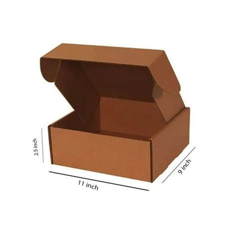Paper Brown 03 Ply Tuck In Corrugated Fruit Boxes At Rs 922piece