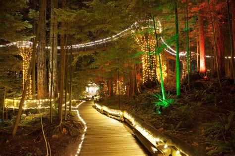 Canyon Lights Vancouver City Capilano Suspension Bridge Park Tour