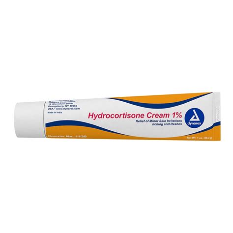 Hydrocortisone Cream 1 Oz Tube