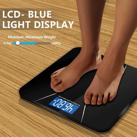 Smart digital body scales sync data with smartphones. High Precision Digital Body Weight Bathroom Scale with ...
