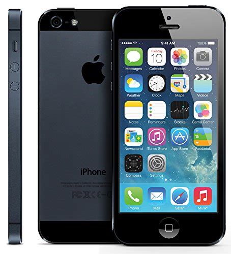 Apple Iphone 5 32gb Smartphone Metropcs Black Excellent Condition