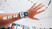 Apple Watch Series 5 - 40MM vs 44MM - YouTube