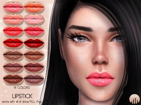 Tsr Busra Tr Lipstick Sims 4 Sims