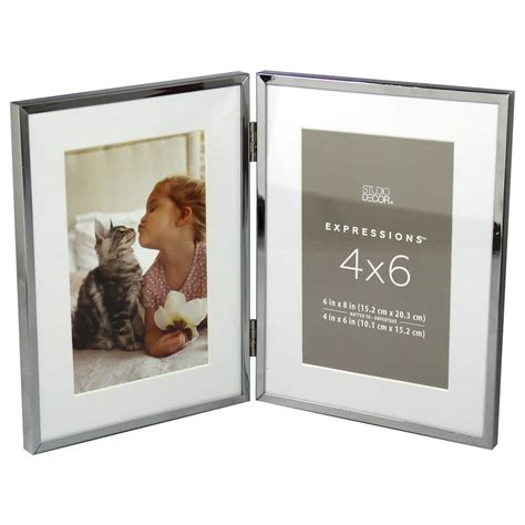 2 Opening Silver 4 X 6 Collage Frame With Mat Expressions™ By Studio