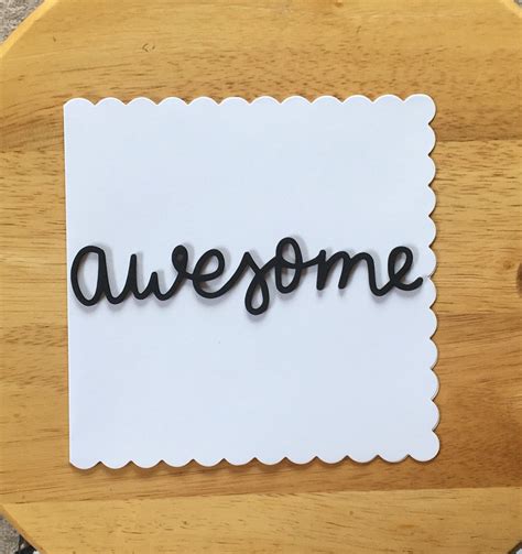 Awesome Greetings Card You Are Awesome Encouragement Card Etsy
