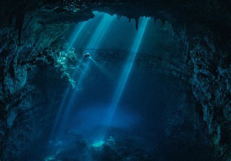 Scary Underwater Cave