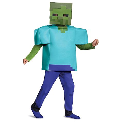 Minecraft Zombie Deluxe Costume Disguise Item Minecraft Merch