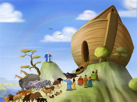 Noahs Ark Childrens Bible Church Nursery Decor Bible