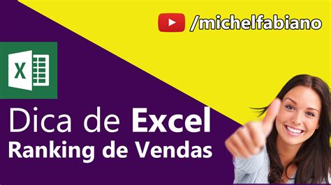 Criar Ranking De Vendas No Excel Com Dashboard