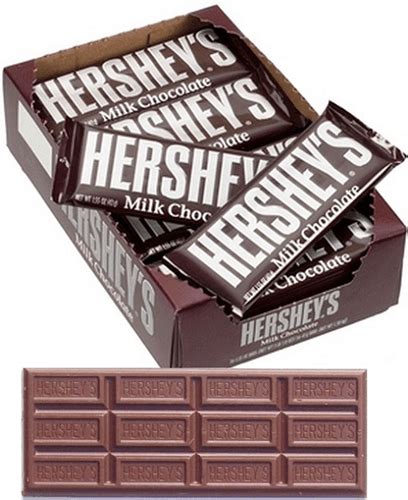 Hershey Bar Original Hershey Candy Bars Milk Chocolate