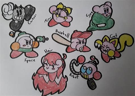 Fanmade Kirby Abilities By Redballbomb On Deviantart