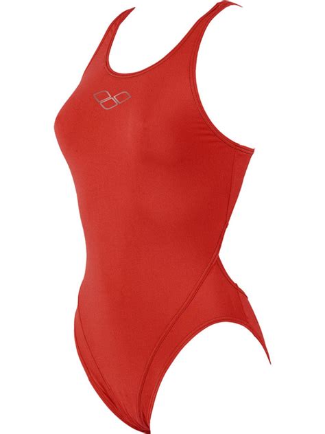 arena makinax red one piece swimsuit