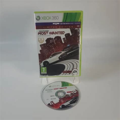 NEED FOR SPEED Most Wanted Xbox Racing Video Game PAL PicClick