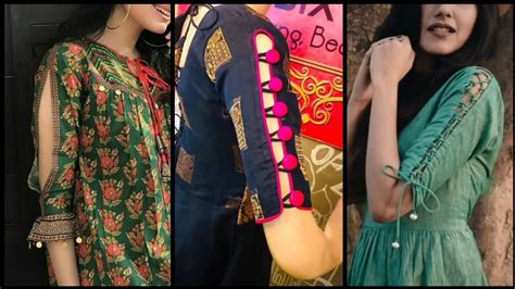 new stylish sleeves design 2020 salwar suit sleeves design kurti sleeves design baju ke