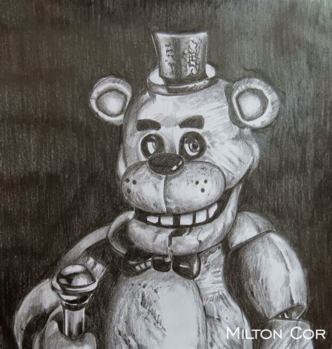 Art Painting Drawing Tips And Tutorials How To Draw Freddy Fazbear