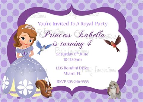 Sofia the first birthday invitations any color scheme/patterns. Princess Sofia Vector at GetDrawings | Free download