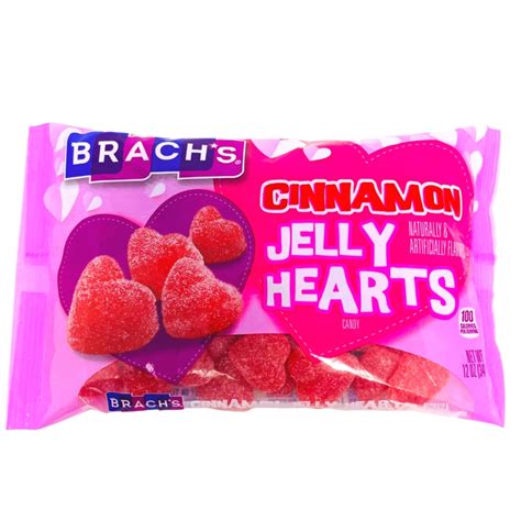 Brachs Cinnamon Jelly Hearts Valentines Candy