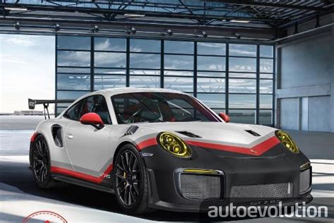 2018 Porsche 911 Gt2 Rs Rendered In 911 Rsr Livery Looks Brutal