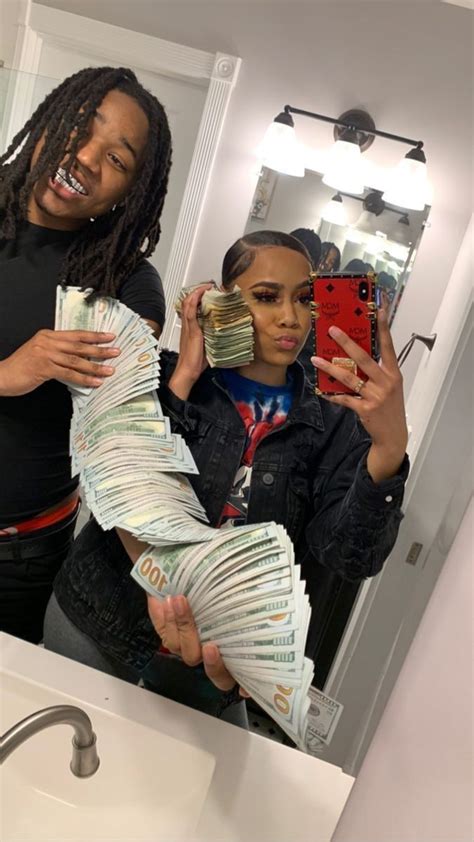 Hood Couples With Money Dope Couples Cute Black Couples Black