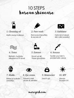 It is all about making your skin look amazing even without makeup. My Current 10 Step Korean Skincare Routine! # ...