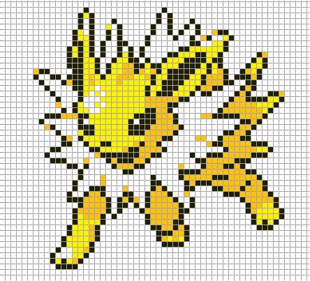 Pokemon from the game pokemon silver. Pokemon from the game Pokemon yellow. Placed in grid ...