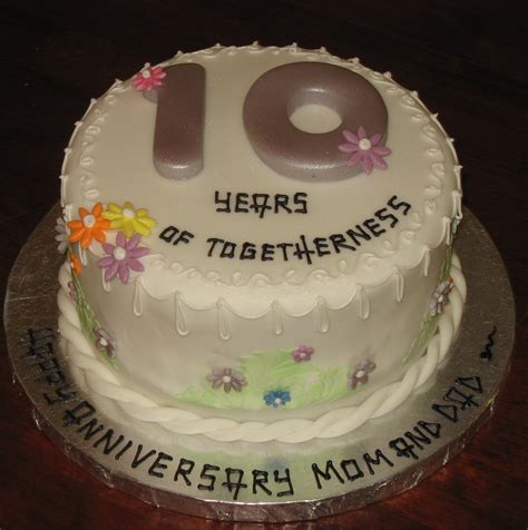 Let Them Eat Cake 10th Anniversary Cake