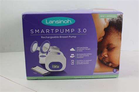 lansinoh smartpump 3 0 rechargeable breast pump 44677 0533 51 new open box ebay