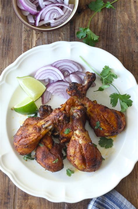 Easy Tandoori Chicken Drumsticks Season With Spice