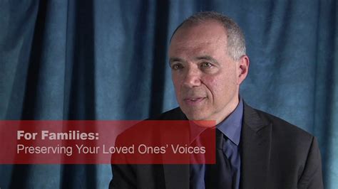 For Families: Preserving Your Loved Ones' Voices - YouTube