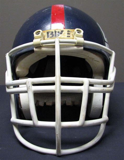 lot detail  lawrence taylor  york giants game  helmet