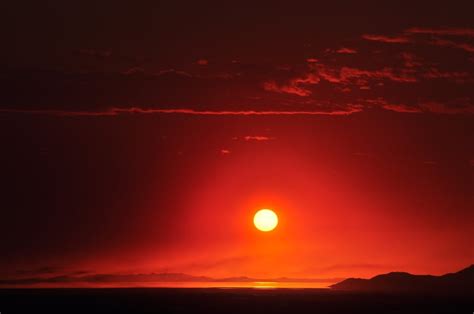 Free Stock Photo Of Red Red Sunset Sunset