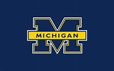 University Blue Logo Michigan wallpaper | 1920x1200 | 100733 | WallpaperUP