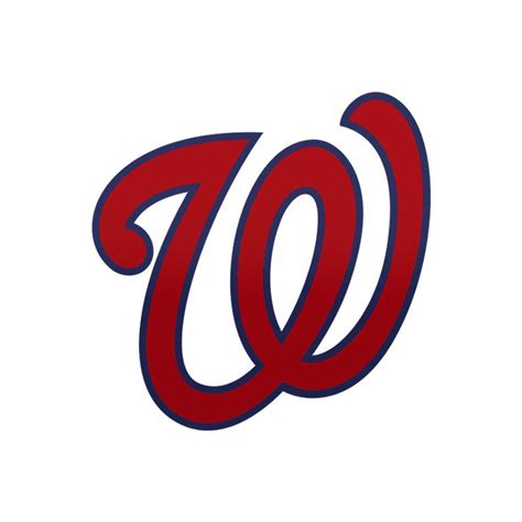 Washington Nationals W Logo Transparent Png Stickpng Washington