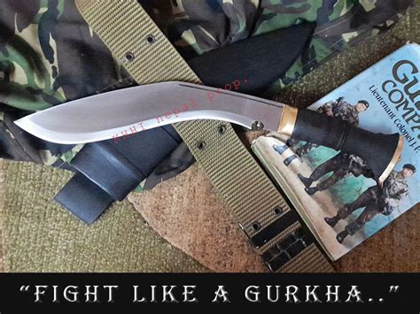 Handmade Nepalese Gurkha Issue Kukri Kukri Knife Khukuri Fighting