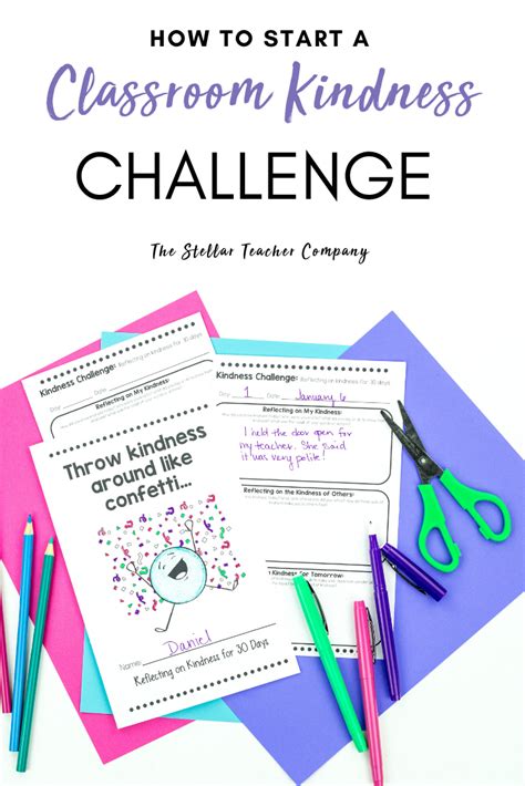 How To Start A Classroom Kindness Challenge In 2020 Kindness