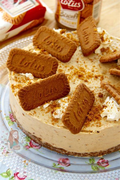 No Bake Biscoff Cookie Butter Cheesecake Speculoos Cookie Butter